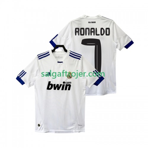 Real Madrid Cristiano Ronaldo 7 2010 2011 Fodboldtrøjer Retro Hjemmebanesæt Kort ærmer Real Madrid Cristiano Ronaldo 7 2010 2011 Fodboldtrøjer Retro Hjemmebanesæt Kort ærmer